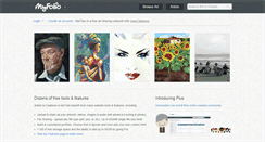 Desktop Screenshot of myfolio.com